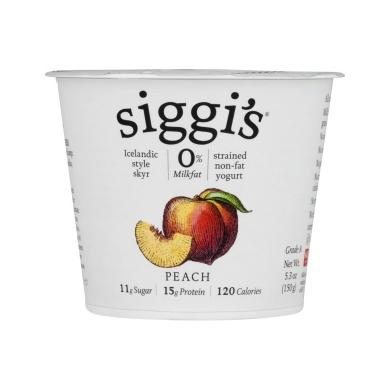 Siggi's Peach Yogurt 225g