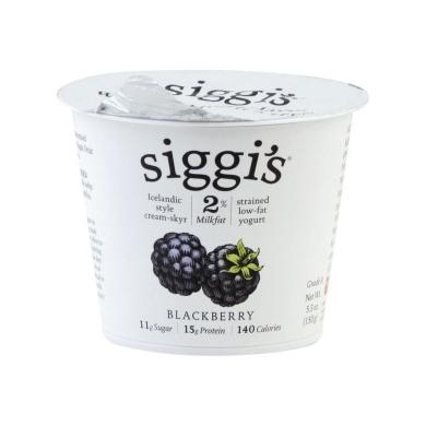Siggi's  Low-Fat Blackberry Yogurt 225g