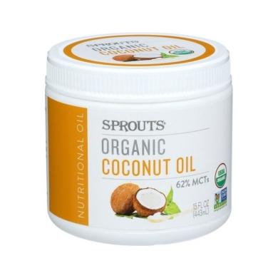 Sprouts Organic Coconut Oil 440ml