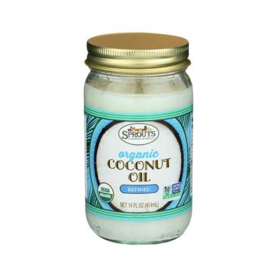 Sprouts Organic Refined Coconut Oil 400ml