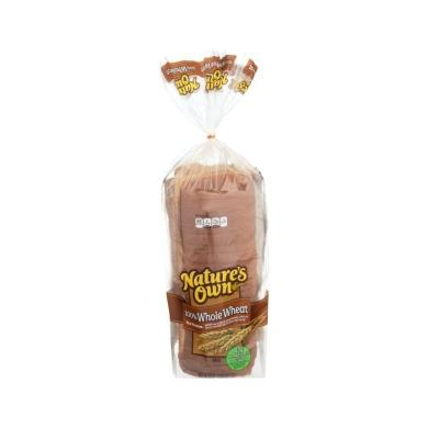 Nature's Own Whole Wheat Bread 480g