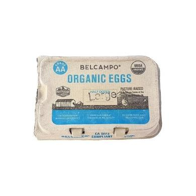 Belcampo Organic Pasture Raised Eggs 10pcs